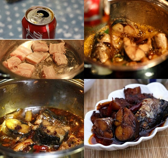 Kho Cá Nục Với CoCaCola