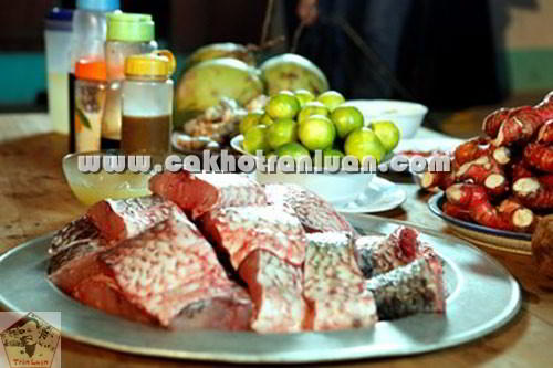 Nguyên liệu kho cá làng vũ đại