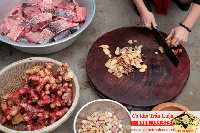 gia vị kho cá làng vũ đại