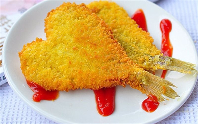 Cá chép giòn chiên xù