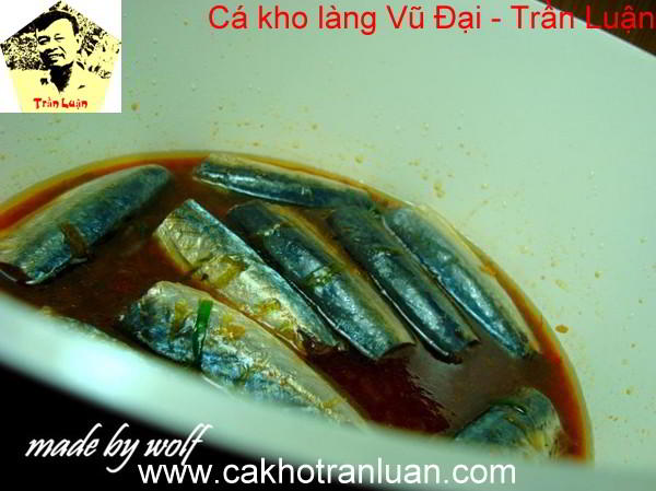 Cá nục kho mía