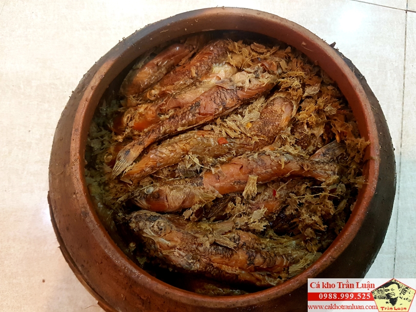 Niêu cá bống kho làng Vũ Đại 