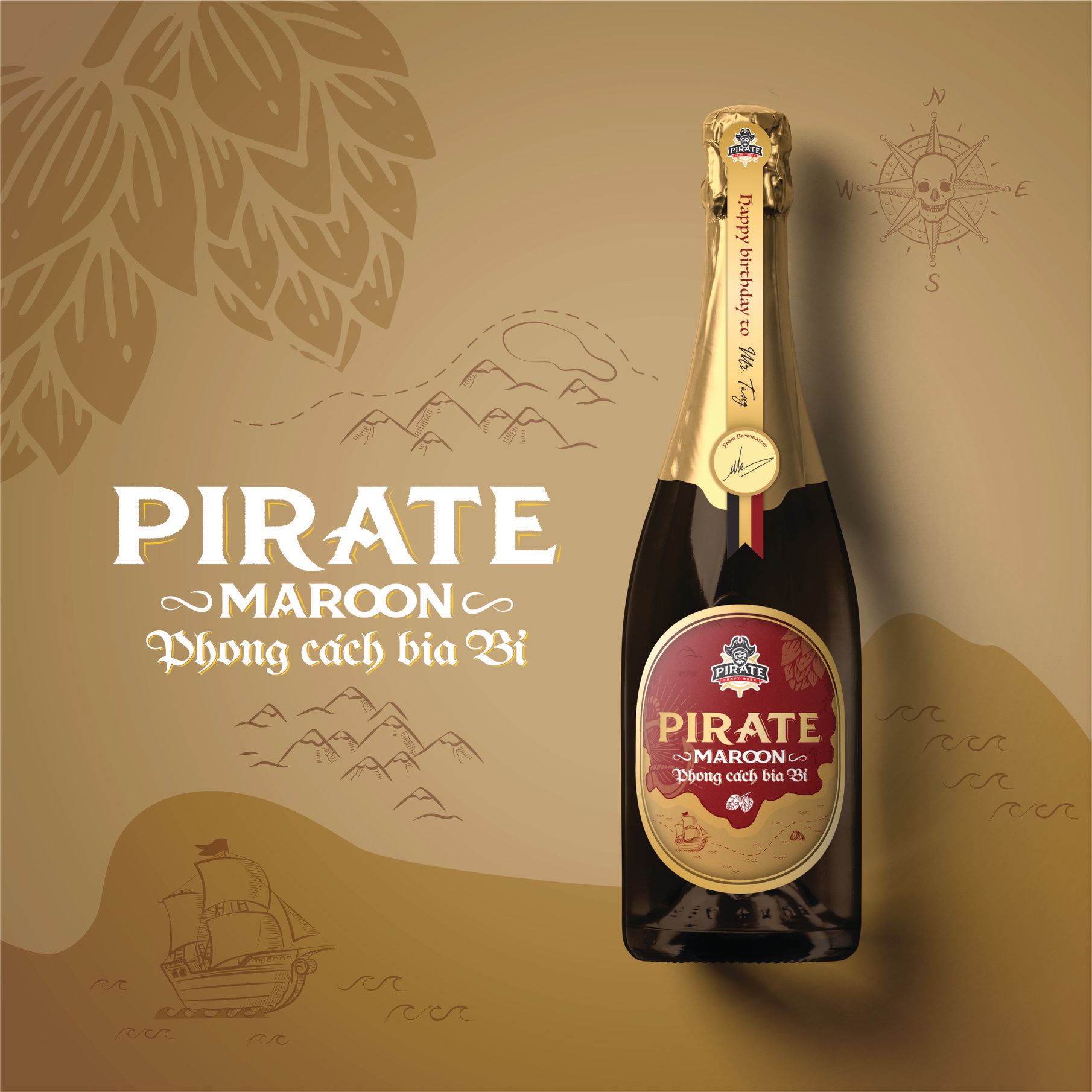 Đôi điều về bia cổ truyền Pirate