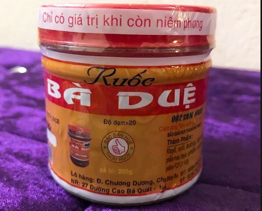 Mắm duốc Huế loại ngon nhất - 80k/lọ 400gr