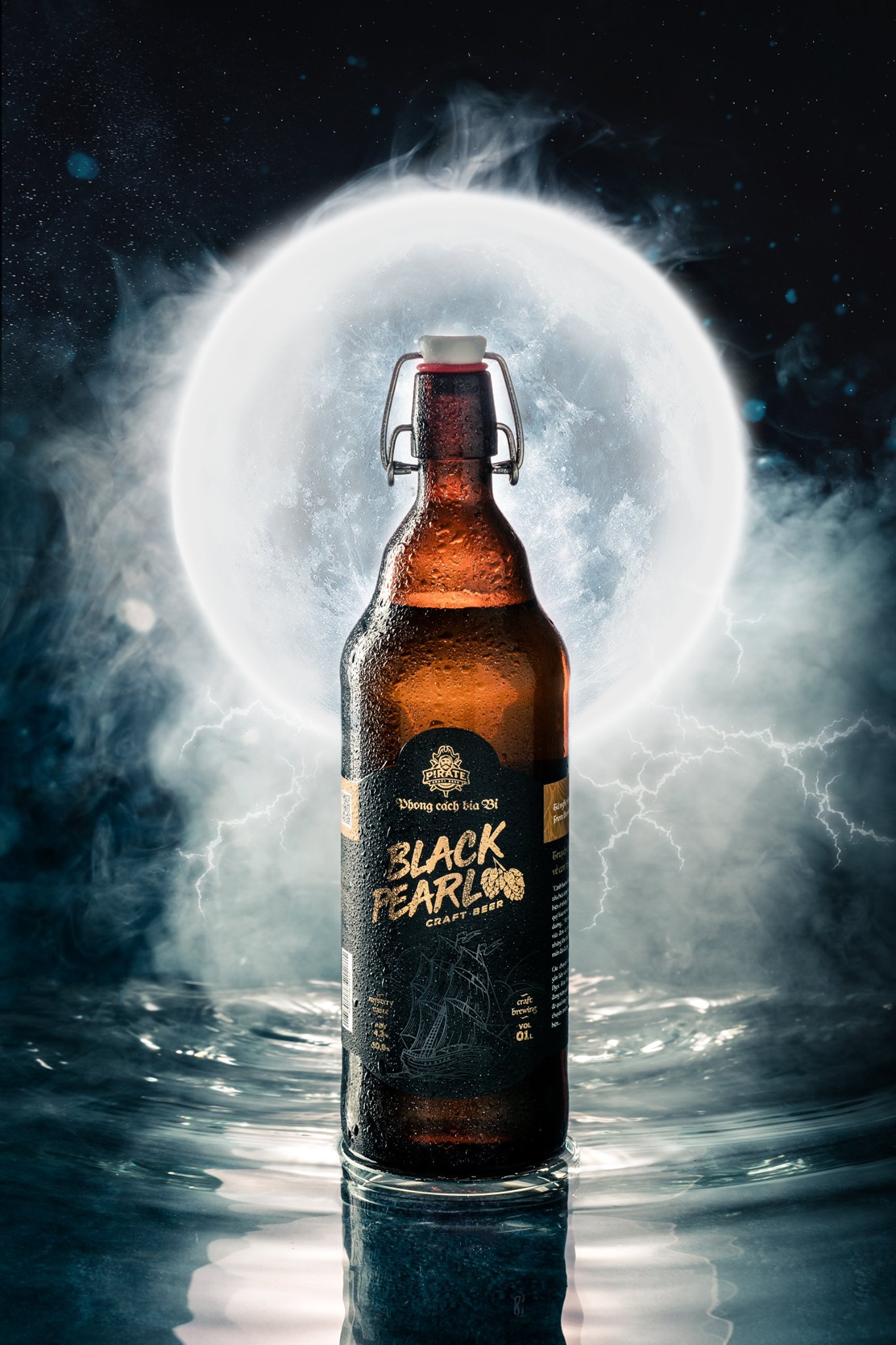 Bia Black Pearl - 45k/chai 