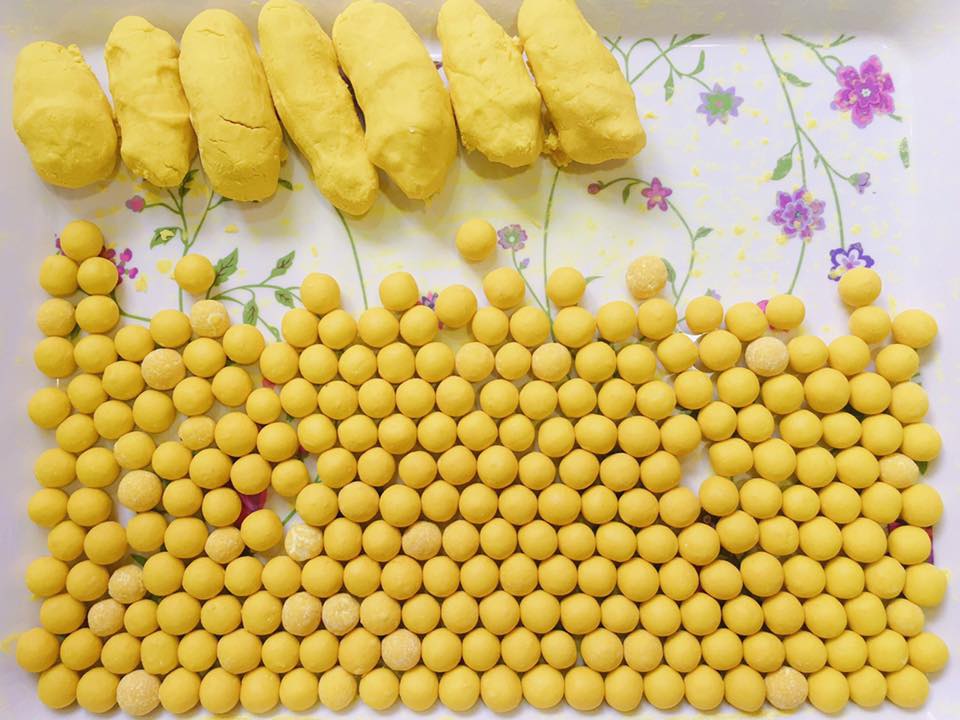 Cách làm viên nghệ mật ong