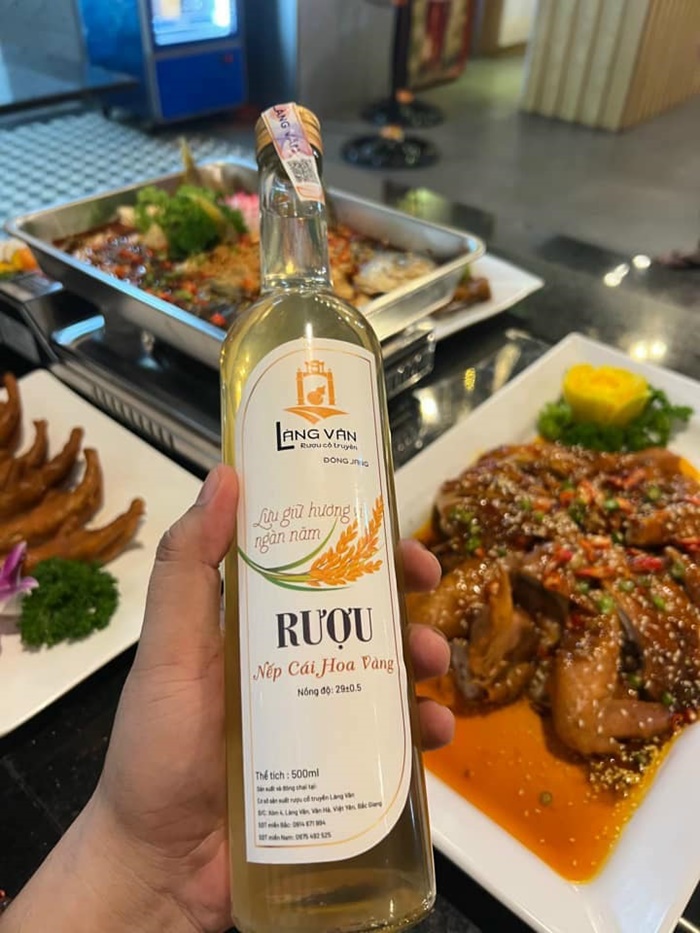 Rượu nếp cái hoa vàng - 150k/lit