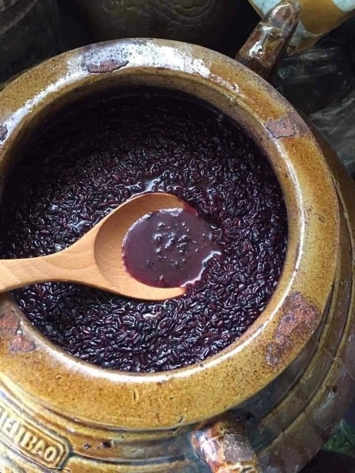 Cách nấu rượu nếp cẩm