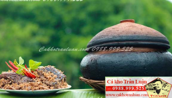 Cá kho làng vũ đại ở Bắc Giang