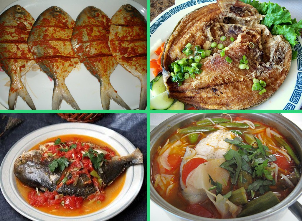 các món ăn từ cá chim