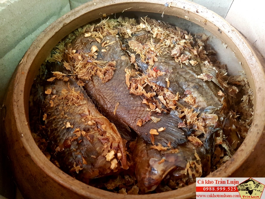 cá rô đồng kho làng vũ đại