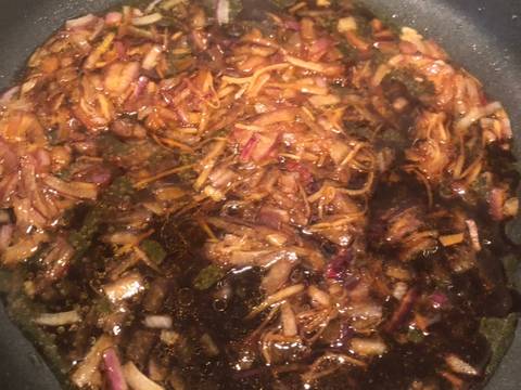 cá tuyết kho hành tỏi