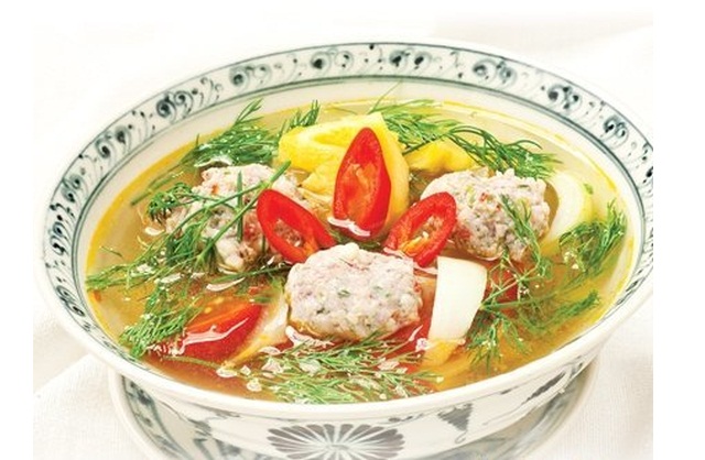 canh chua cha ca that lat