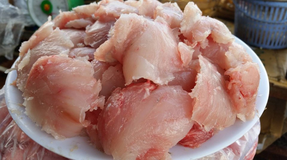 cá thác lác đã chế biến