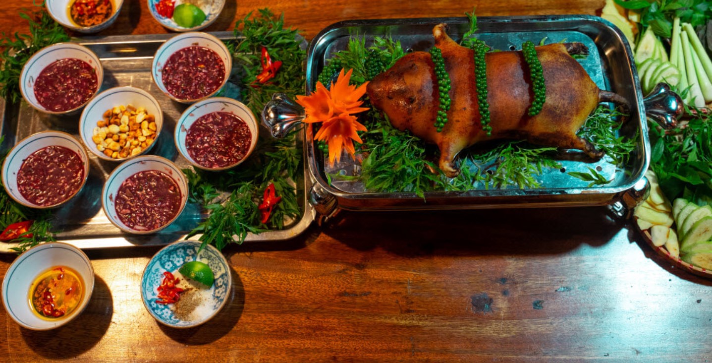 Cách làm món tiết canh dúi