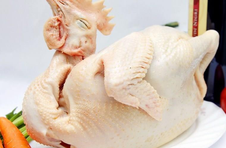 gà ri đã sơ chế