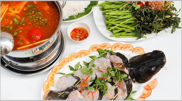 Hướng Dẫn Nấu Lẩu Cá Lăng Măng Chua 