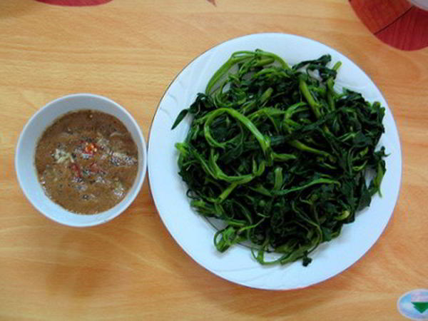 mam cay binh luc thom ngon