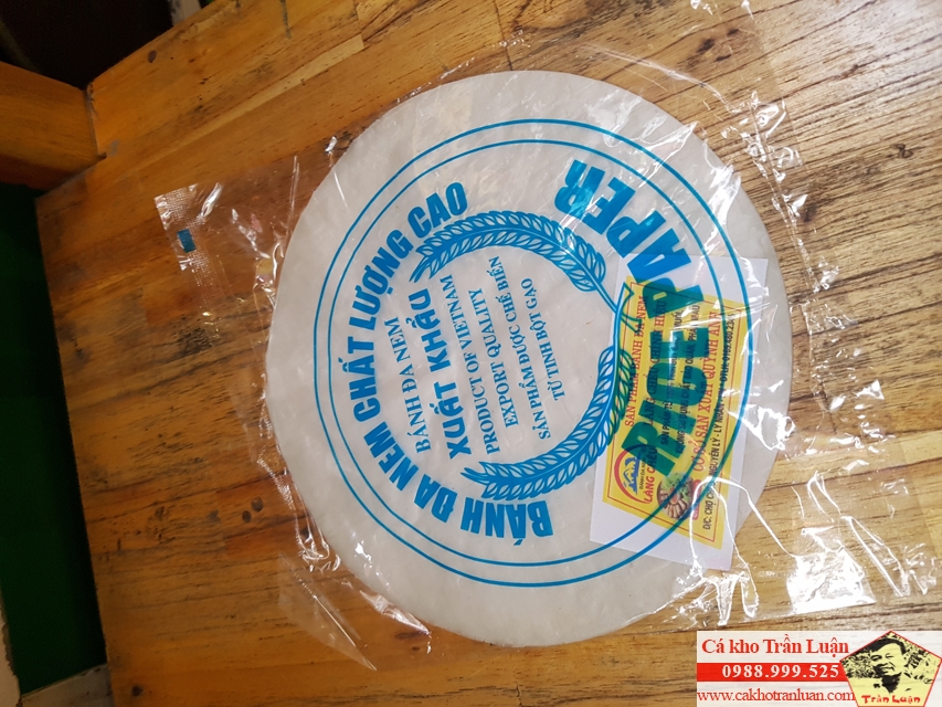 mẫu bánh đa nem làng chều